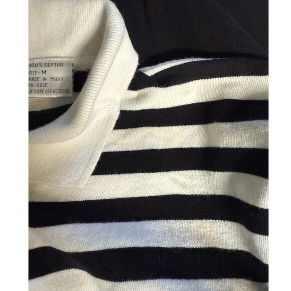 VTG KENNY ROGERS Color block Polo Shirt Men’s Sz M Cream Short Sleeves - Picture 8 of 8